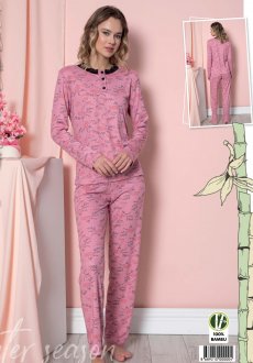 N-8921 BAYAN BAMBU PJAMA TAKIM